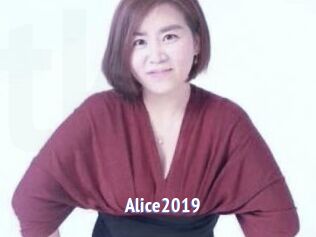 Alice2019