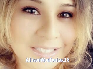 AllisonWonDerlax18