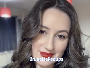 BrunetteRedlips