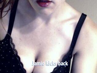 Jamie_kicks_back