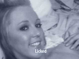 Licked