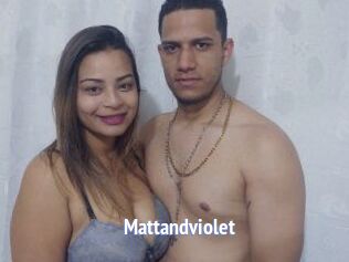 Mattandviolet