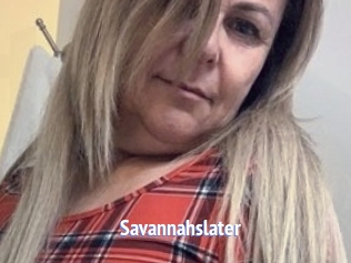 Savannahslater