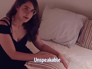 Unspeakable